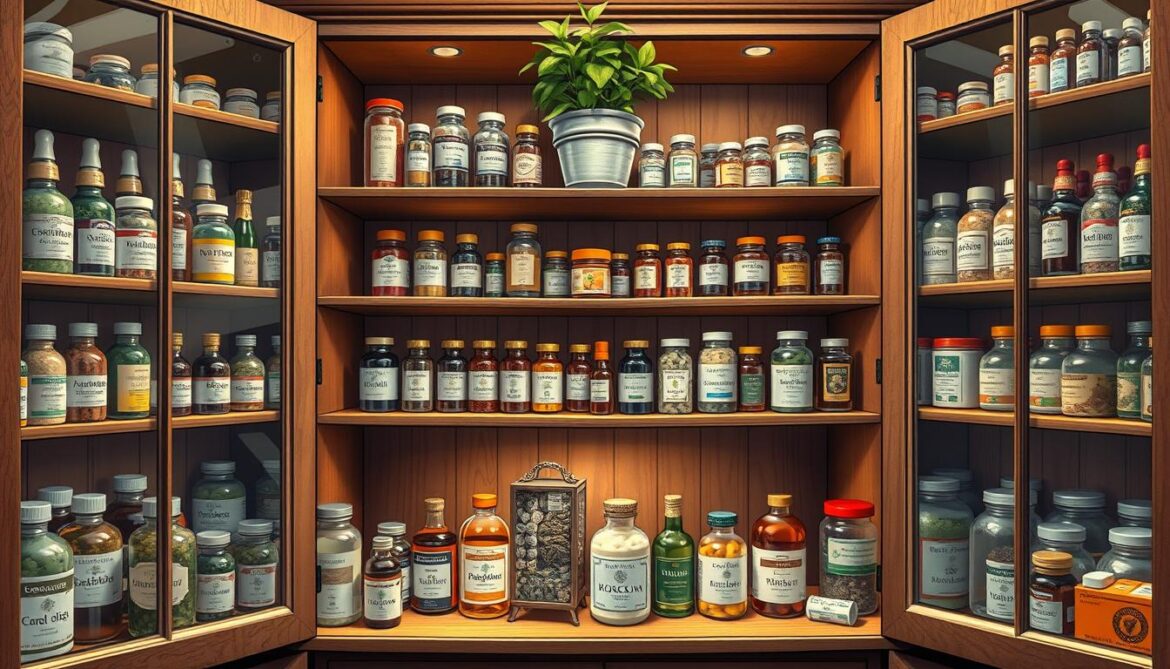 Hausapotheke Schrank