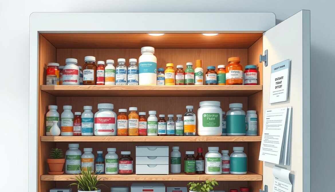 Medikamente Medizinschrank