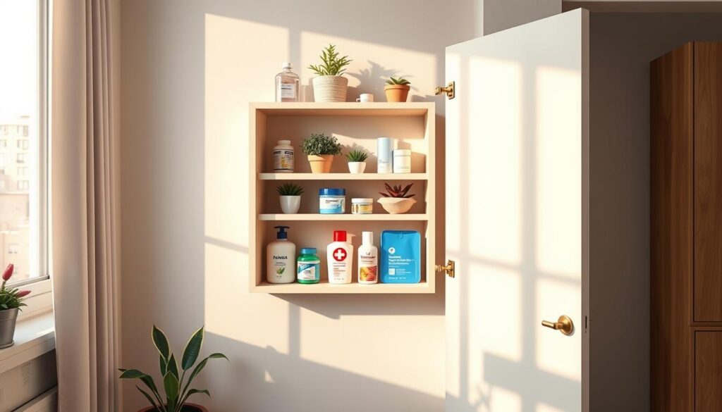 Medizinschrank-Alternativen für kleine Wohnungen