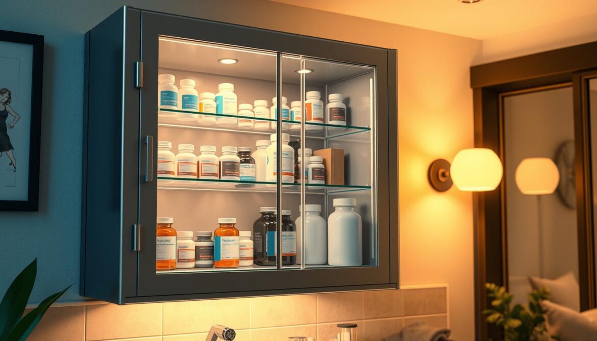 Medizinschrank abschließbar